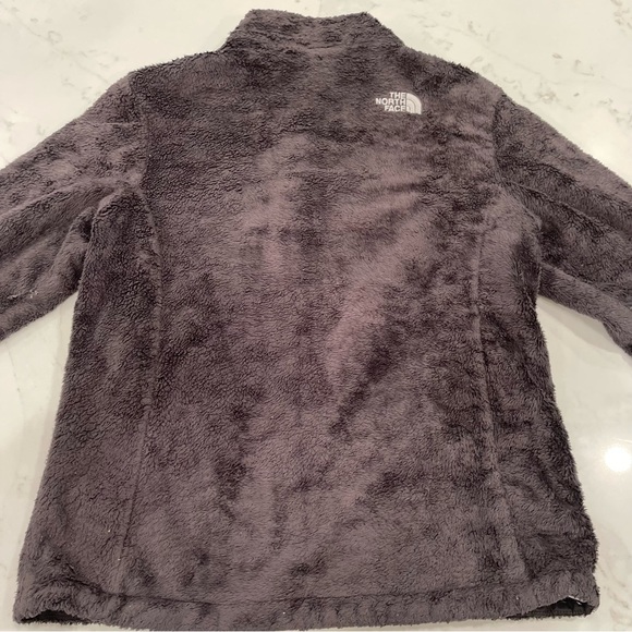 The North Face “Osito” dark grey silken fleece zip up jacket - Picture 13 of 15